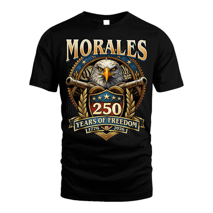MORALES REVOLUTION-250USA-KTT...250 Years Of Freedom 1776-2026