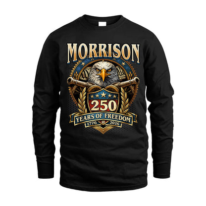 MORRISON REVOLUTION-250USA-KTT...250 Years Of Freedom 1776-2026