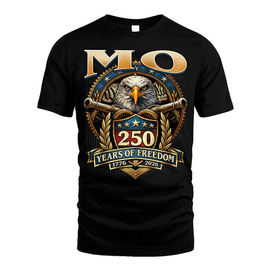 MO REVOLUTION-250USA-KTT...250 Years Of Freedom 1776-2026