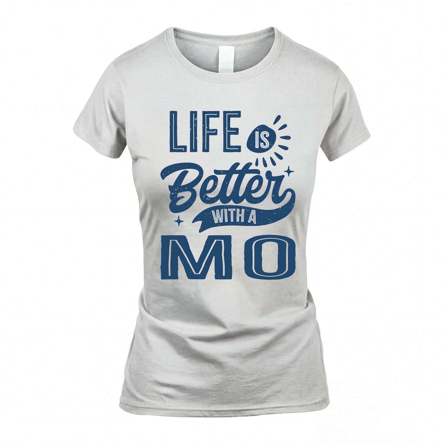 MO HH88-K2–Personalized Name Quote T-Shirt Life Is Better With Unisex Gift