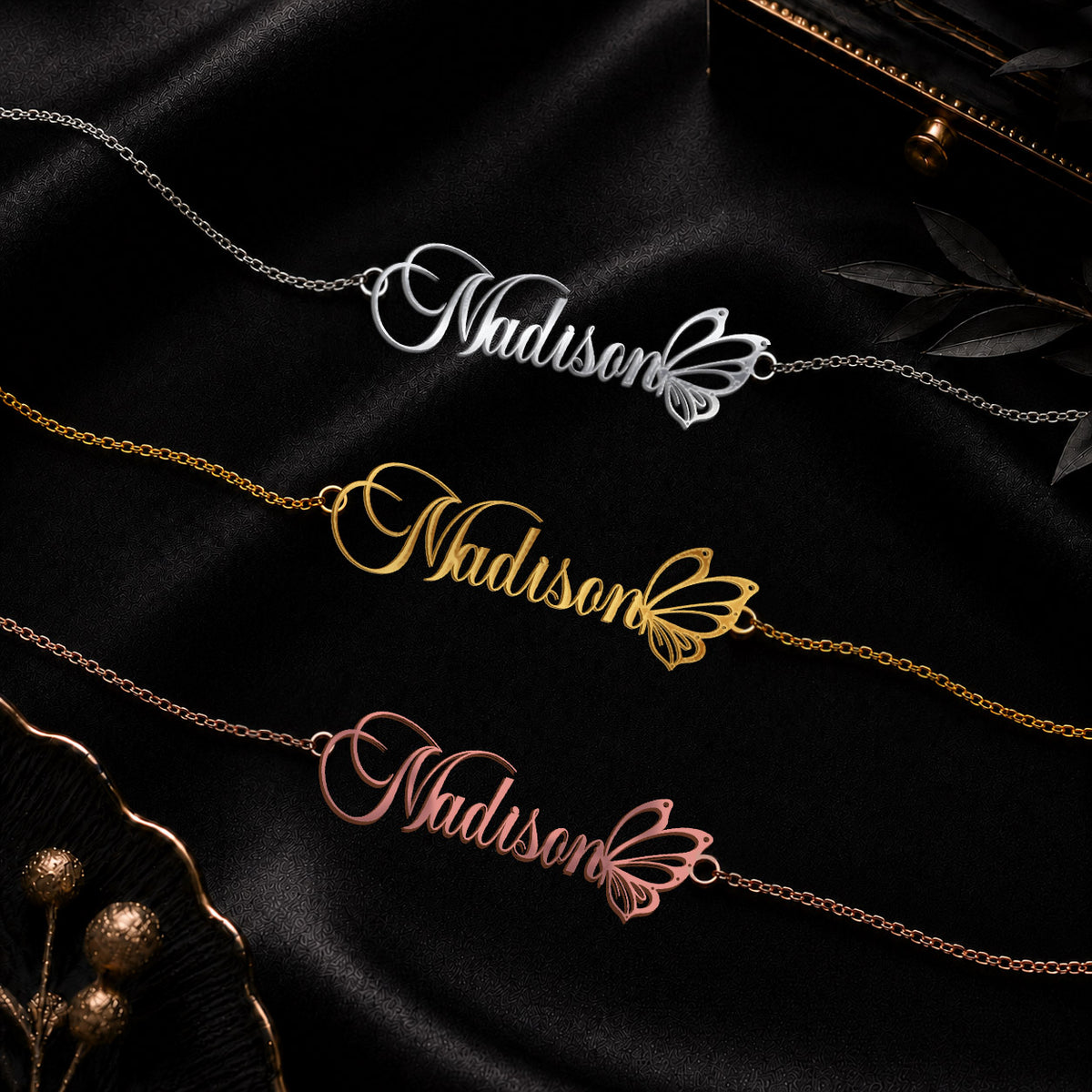 MADISON T02 Custom Name Necklace, Personalized Name Necklace, Birthday Gift, Christmas Gift for Her