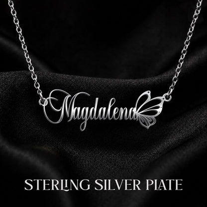 MAGDALENA T02 Custom Name Necklace, Personalized Name Necklace, Birthday Gift, Christmas Gift for Her