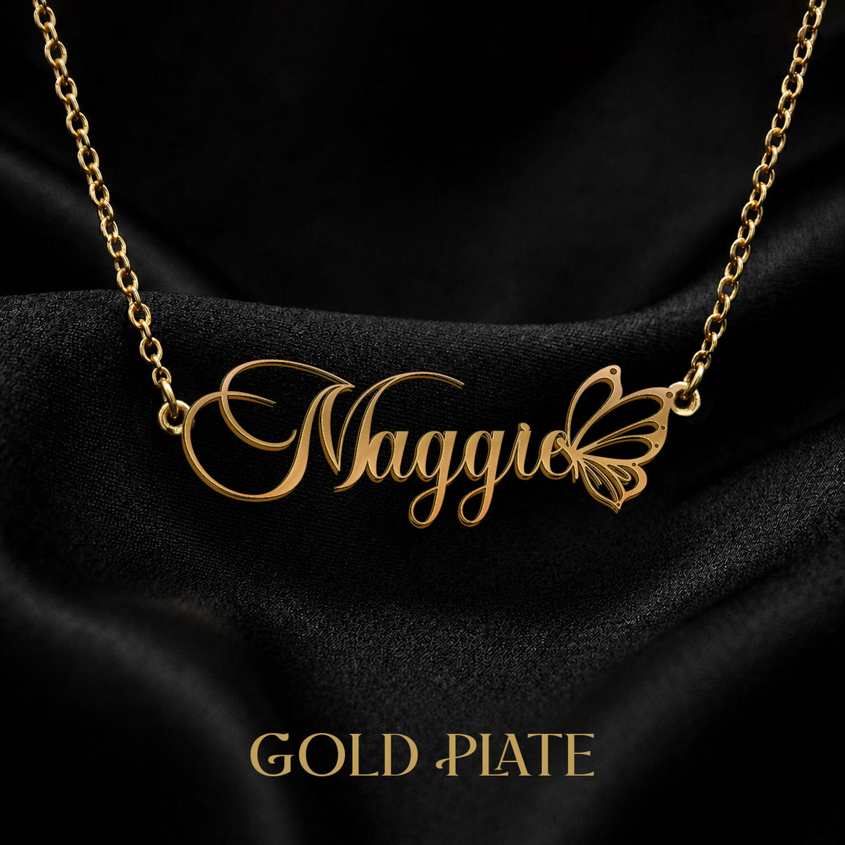 MAGGIE T02 Custom Name Necklace, Personalized Name Necklace, Birthday Gift, Christmas Gift for Her