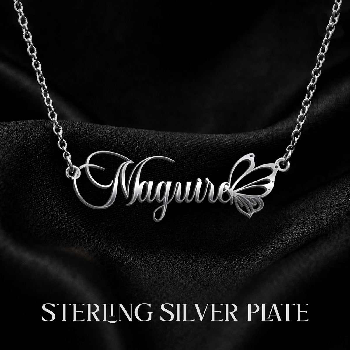 MAGUIRE T02 Custom Name Necklace, Personalized Name Necklace, Birthday Gift, Christmas Gift for Her