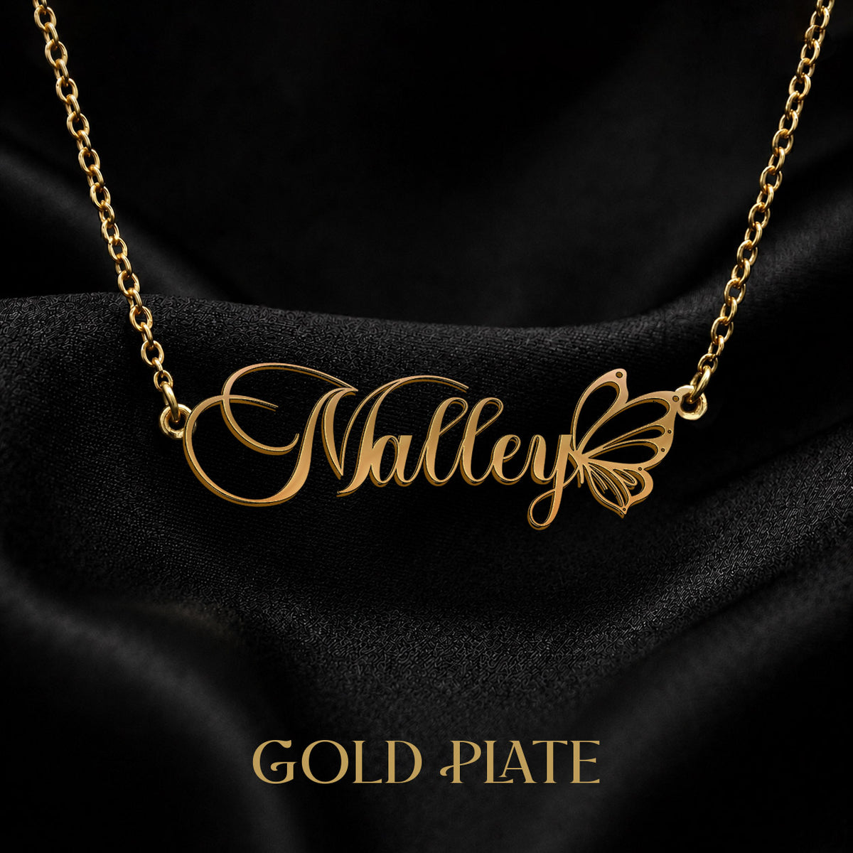 MALLEY T02 Custom Name Necklace, Personalized Name Necklace, Birthday Gift, Christmas Gift for Her