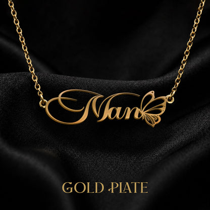 MAN T02 Custom Name Necklace, Personalized Name Necklace, Birthday Gift, Christmas Gift for Her