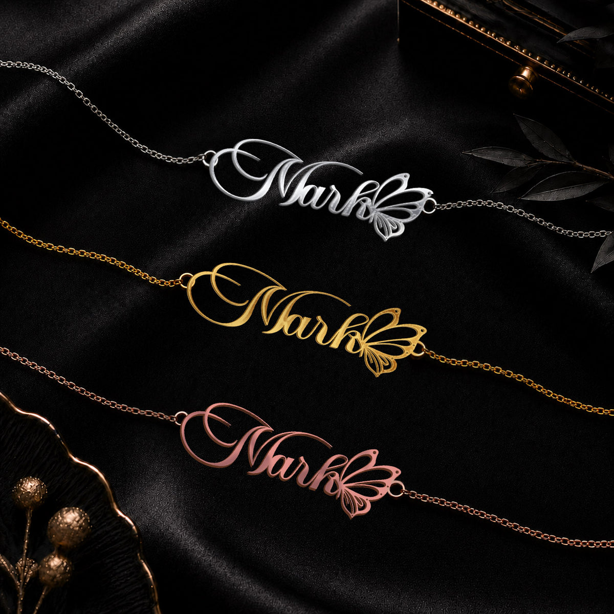 MARK T02 Custom Name Necklace, Personalized Name Necklace, Birthday Gift, Christmas Gift for Her