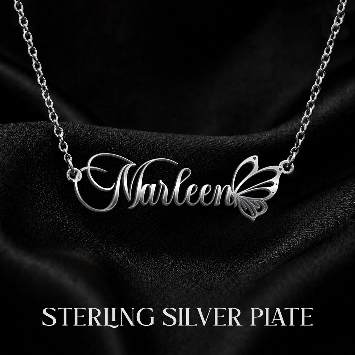 MARLEEN T02 Custom Name Necklace, Personalized Name Necklace, Birthday Gift, Christmas Gift for Her