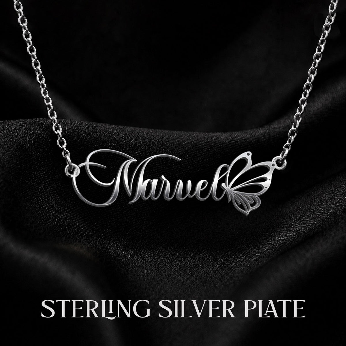MARVEL T02 Custom Name Necklace, Personalized Name Necklace, Birthday Gift, Christmas Gift for Her