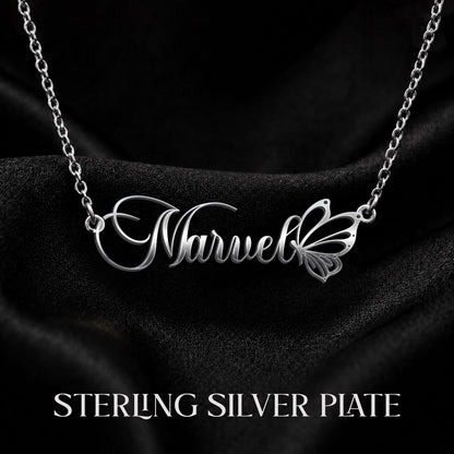 MARVEL T02 Custom Name Necklace, Personalized Name Necklace, Birthday Gift, Christmas Gift for Her