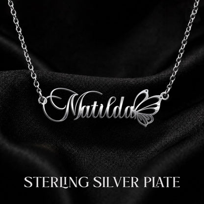 MATILDA T02 Custom Name Necklace, Personalized Name Necklace, Birthday Gift, Christmas Gift for Her