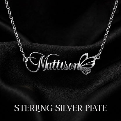 MATTISON T02 Custom Name Necklace, Personalized Name Necklace, Birthday Gift, Christmas Gift for Her