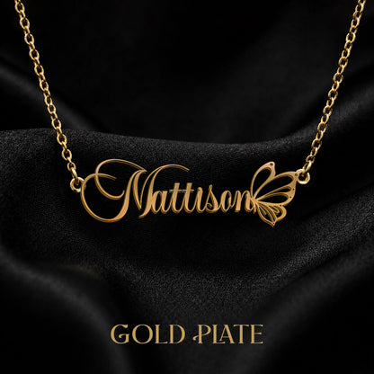 MATTISON T02 Custom Name Necklace, Personalized Name Necklace, Birthday Gift, Christmas Gift for Her
