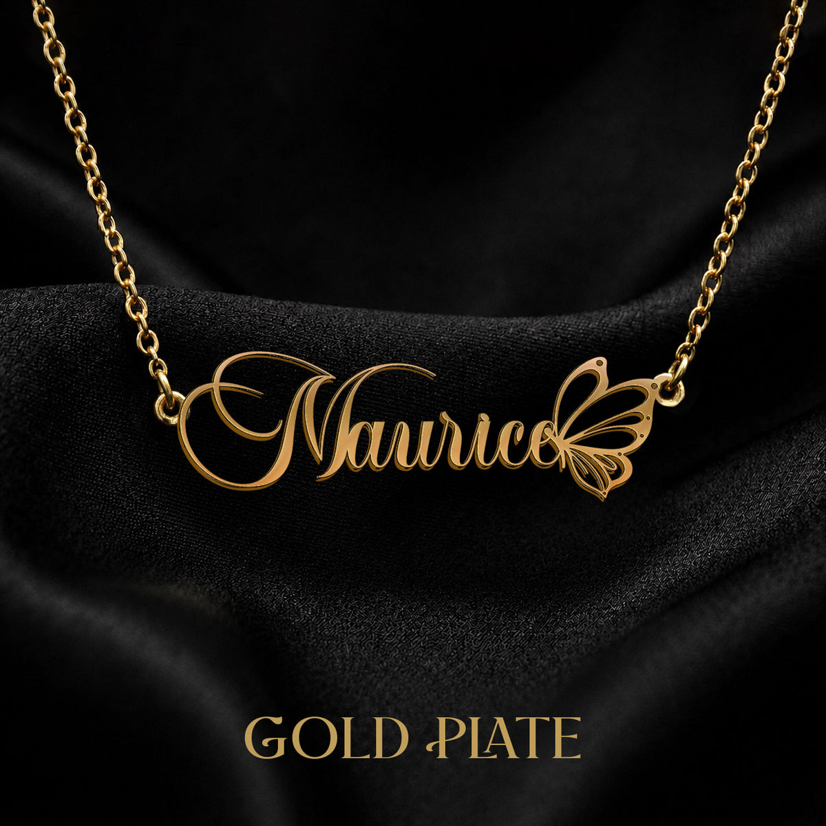 MAURICE T02 Custom Name Necklace, Personalized Name Necklace, Birthday Gift, Christmas Gift for Her