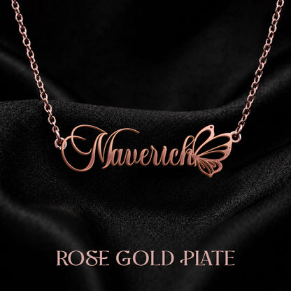 MAVERICK T02 Custom Name Necklace, Personalized Name Necklace, Birthday Gift, Christmas Gift for Her