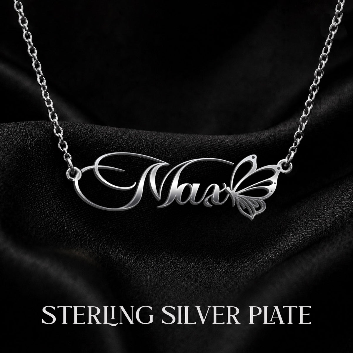 MAX T02 Custom Name Necklace, Personalized Name Necklace, Birthday Gift, Christmas Gift for Her