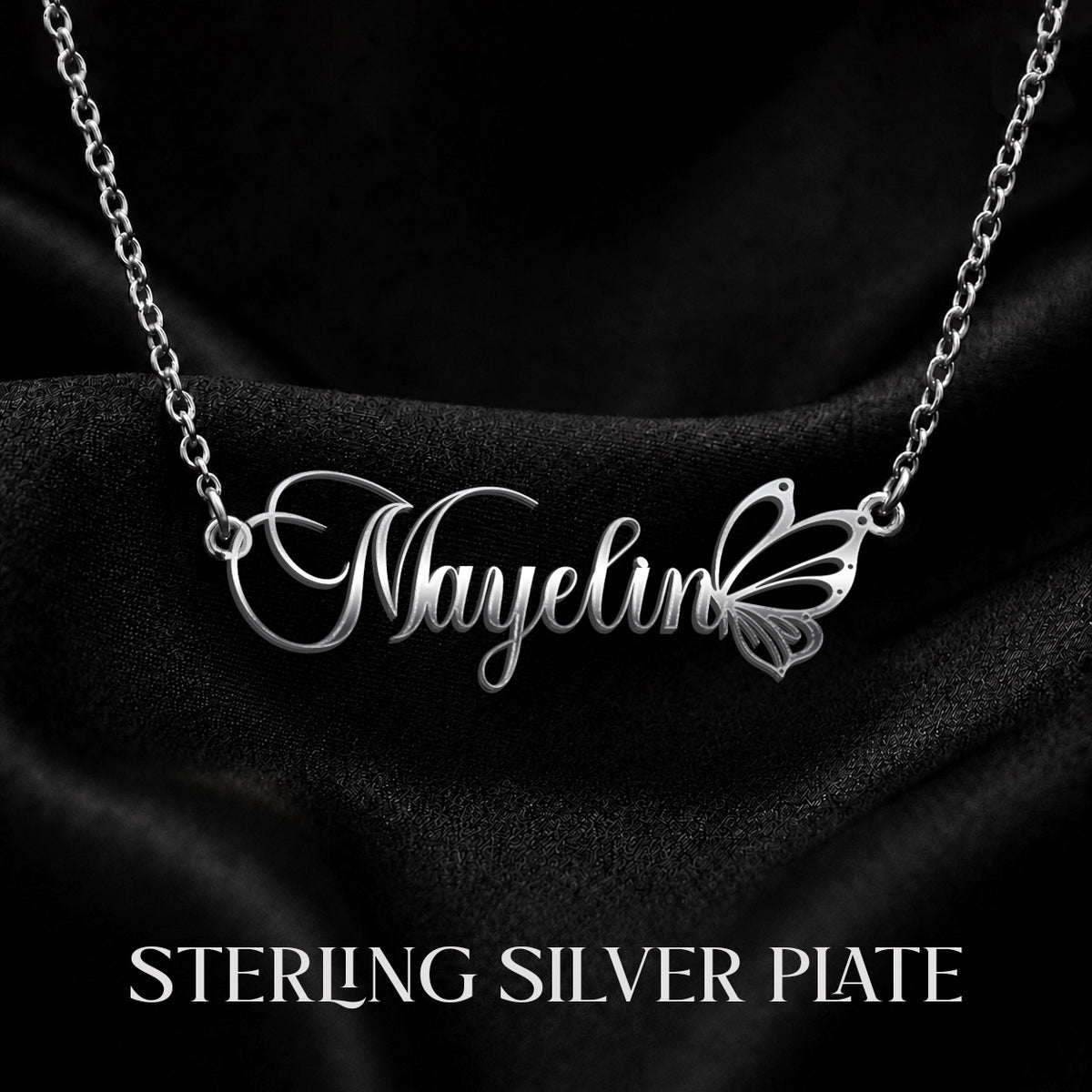 MAYELIN T02 Custom Name Necklace, Personalized Name Necklace, Birthday Gift, Christmas Gift for Her