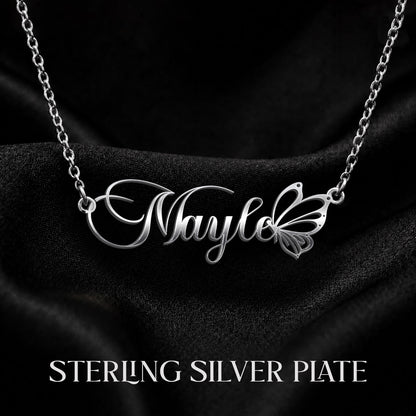 MAYLE T02 Custom Name Necklace, Personalized Name Necklace, Birthday Gift, Christmas Gift for Her