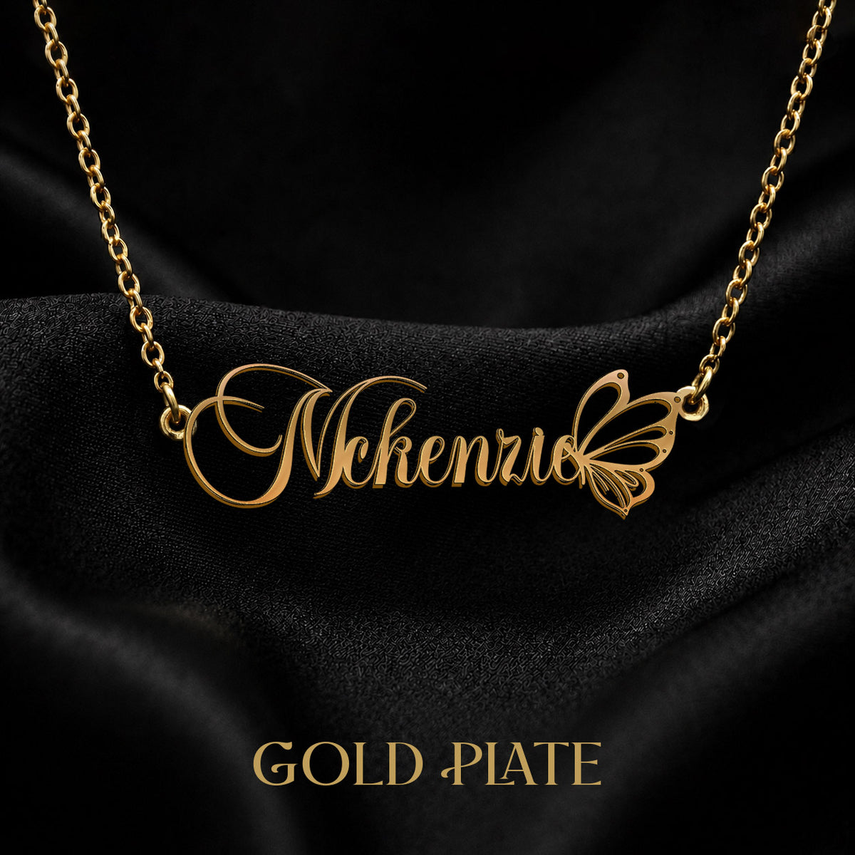 MCKENZIE T02 Custom Name Necklace, Personalized Name Necklace, Birthday Gift, Christmas Gift for Her
