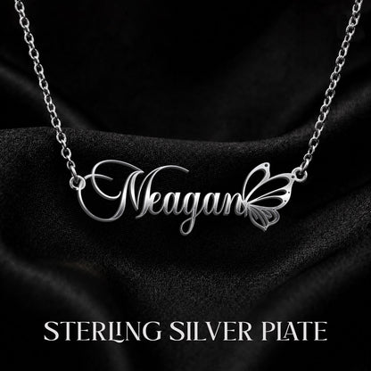 MEAGAN T02 Custom Name Necklace, Personalized Name Necklace, Birthday Gift, Christmas Gift for Her