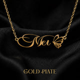 MEI T02 Custom Name Necklace, Personalized Name Necklace, Birthday Gift, Christmas Gift for Her
