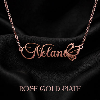 MELANI T02 Custom Name Necklace, Personalized Name Necklace, Birthday Gift, Christmas Gift for Her