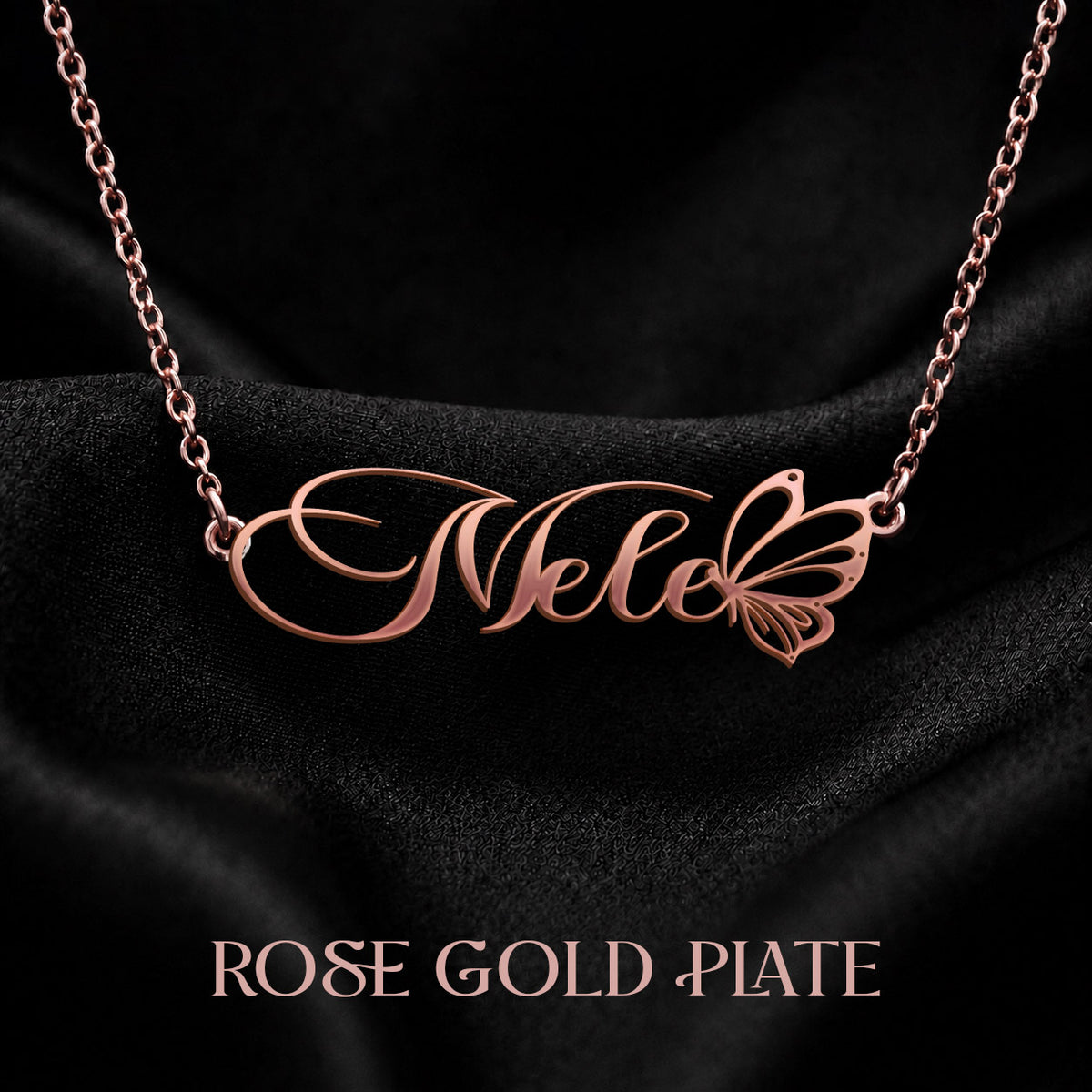 MELE T02 Custom Name Necklace, Personalized Name Necklace, Birthday Gift, Christmas Gift for Her