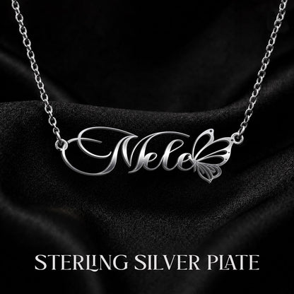 MELE T02 Custom Name Necklace, Personalized Name Necklace, Birthday Gift, Christmas Gift for Her