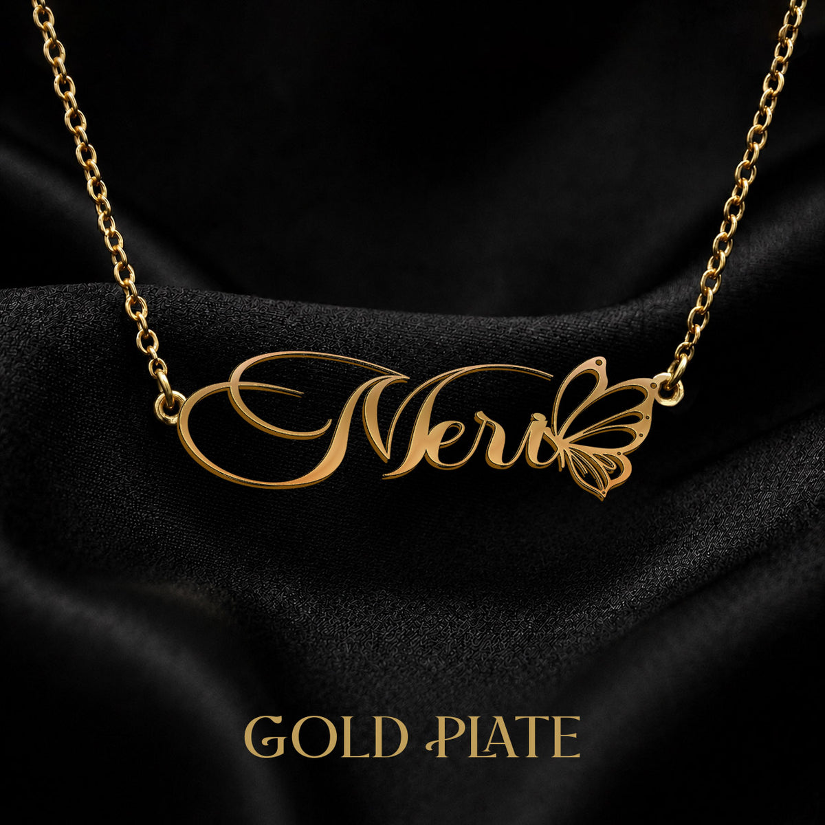 MERI T02 Custom Name Necklace, Personalized Name Necklace, Birthday Gift, Christmas Gift for Her