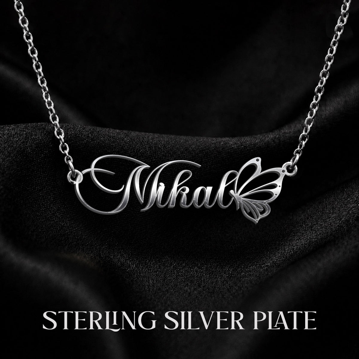MIKAL T02 Custom Name Necklace, Personalized Name Necklace, Birthday Gift, Christmas Gift for Her