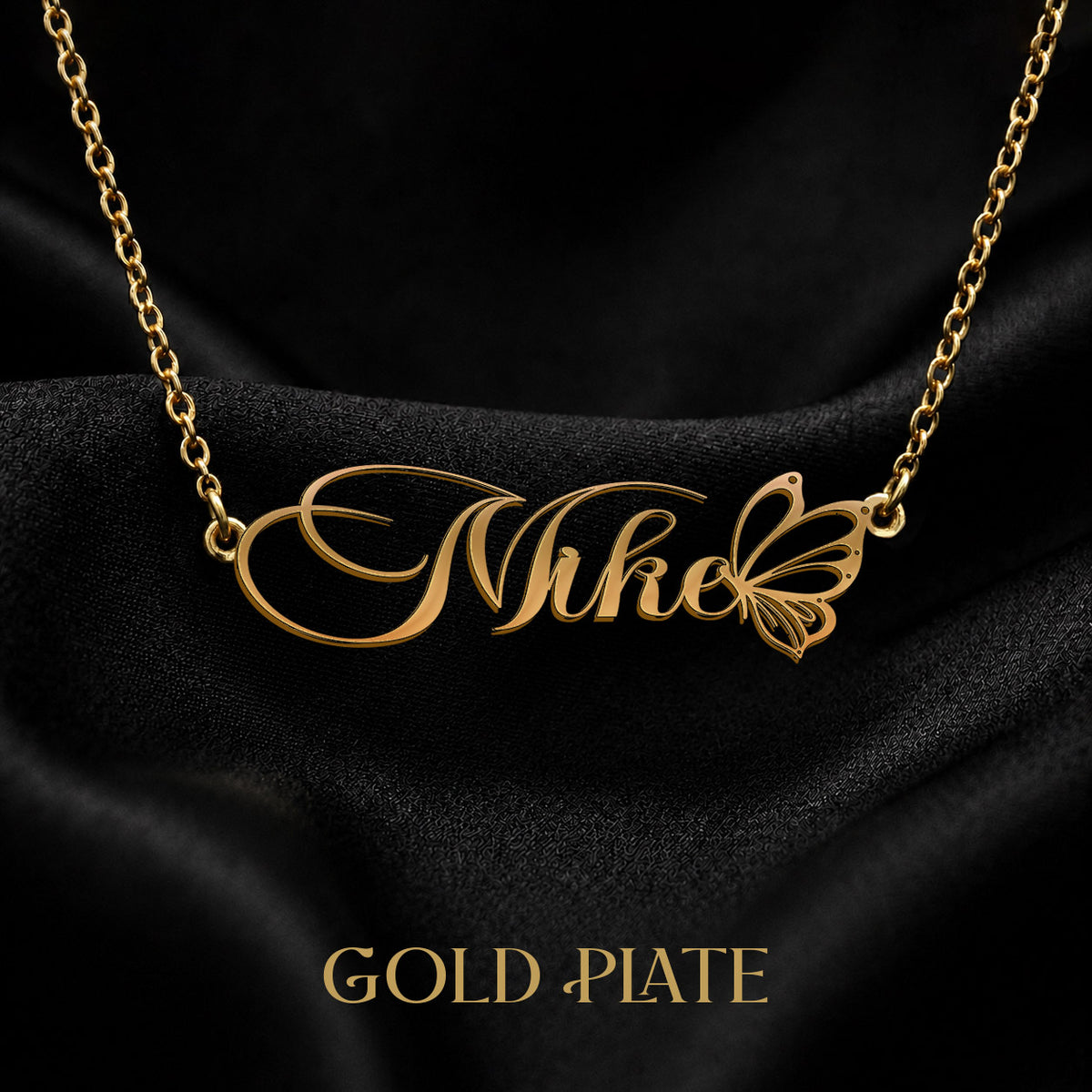 MIKE T02 Custom Name Necklace, Personalized Name Necklace, Birthday Gift, Christmas Gift for Her