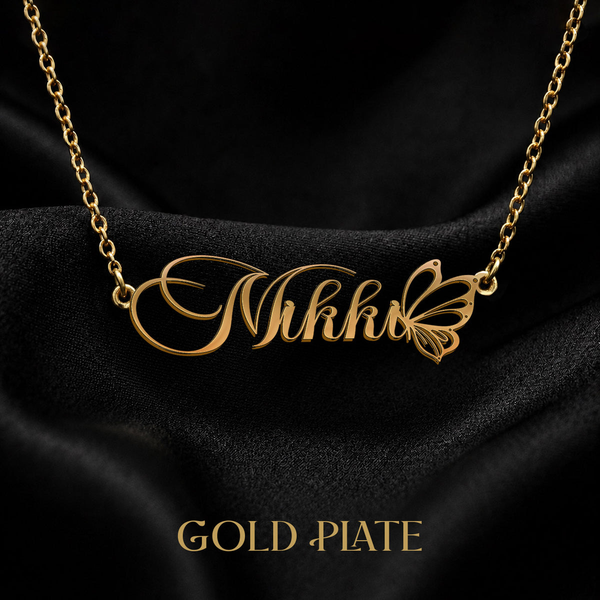 MIKKI T02 Custom Name Necklace, Personalized Name Necklace, Birthday Gift, Christmas Gift for Her