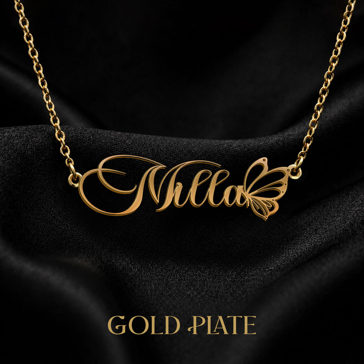 MILLA T02 Custom Name Necklace, Personalized Name Necklace, Birthday Gift, Christmas Gift for Her