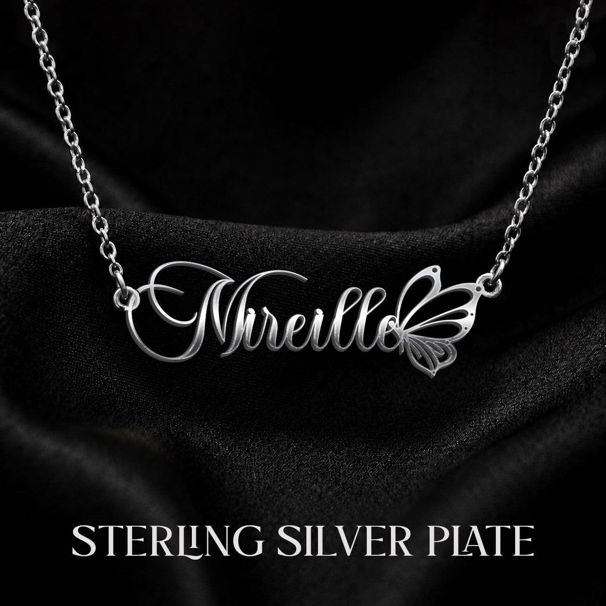 MIREILLE T02 Custom Name Necklace, Personalized Name Necklace, Birthday Gift, Christmas Gift for Her