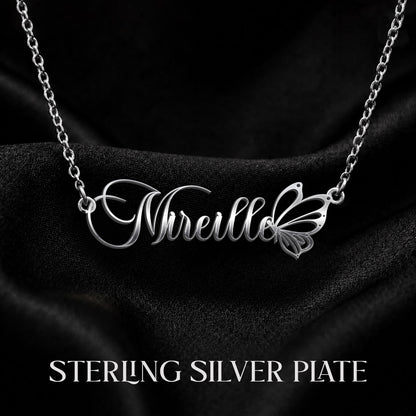 MIREILLE T02 Custom Name Necklace, Personalized Name Necklace, Birthday Gift, Christmas Gift for Her