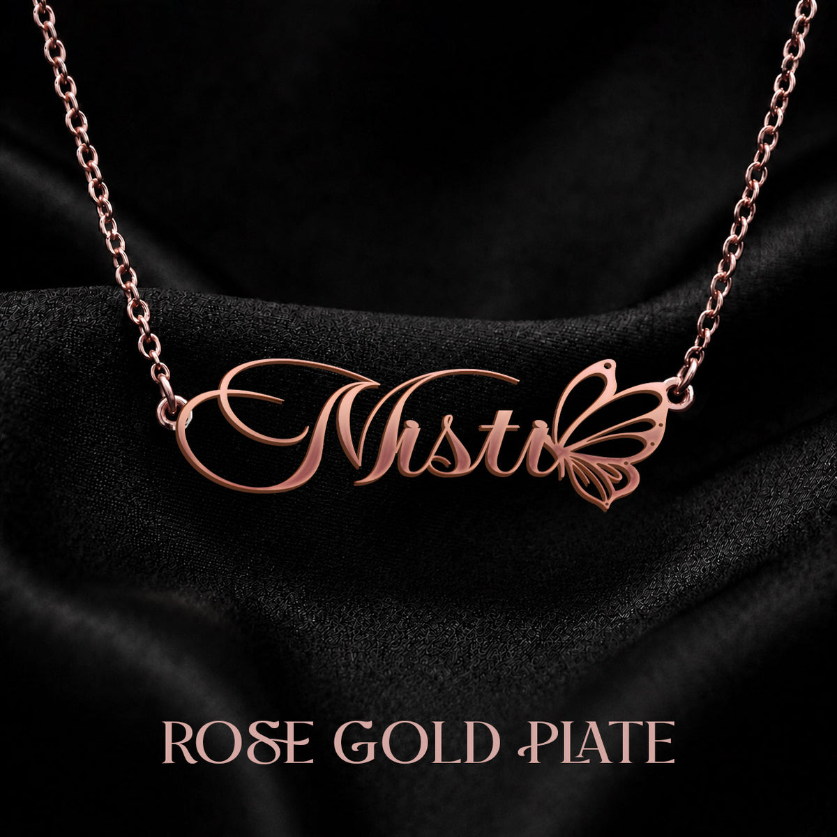 MISTI T02 Custom Name Necklace, Personalized Name Necklace, Birthday Gift, Christmas Gift for Her