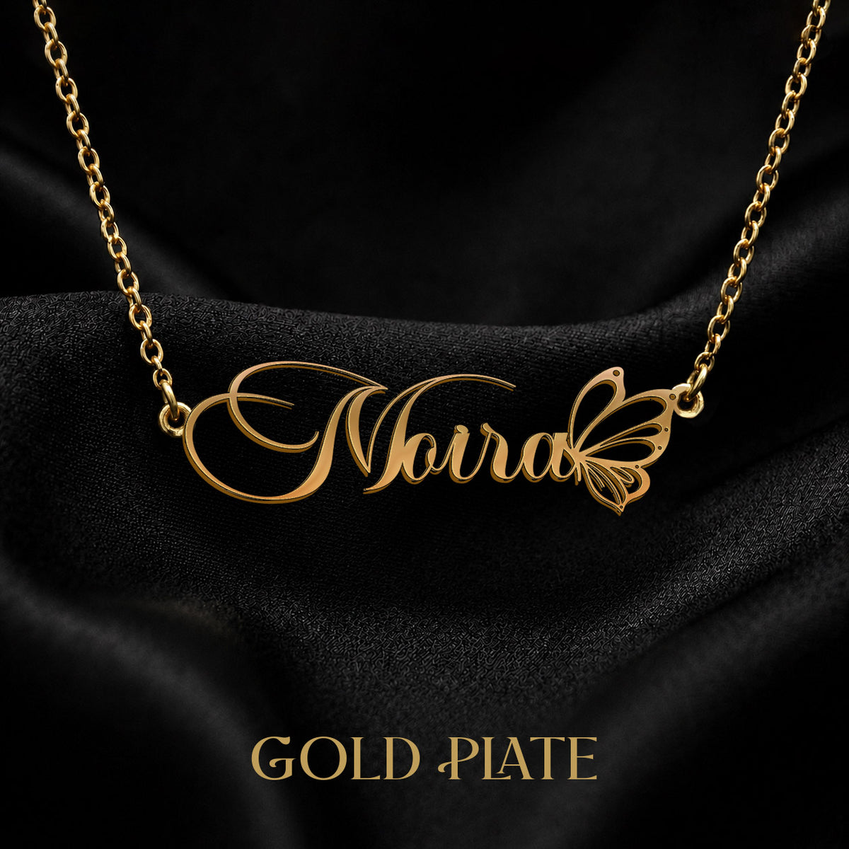 MOIRA T02 Custom Name Necklace, Personalized Name Necklace, Birthday Gift, Christmas Gift for Her