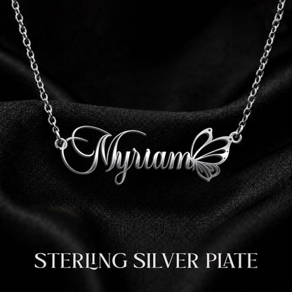 MYRIAM T02 Custom Name Necklace, Personalized Name Necklace, Birthday Gift, Christmas Gift for Her