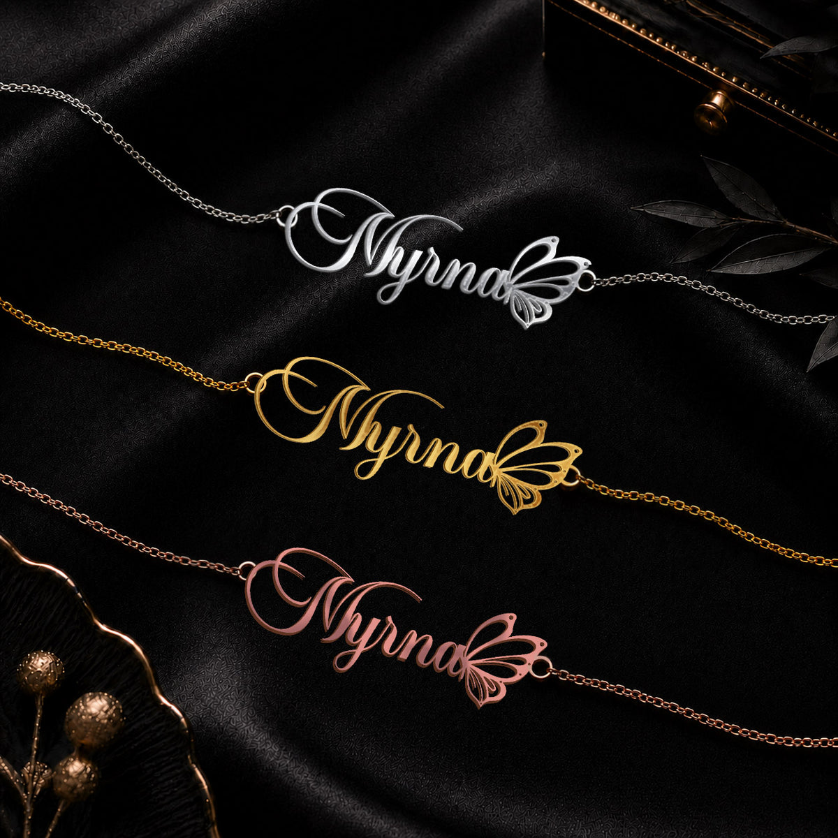 MYRNA T02 Custom Name Necklace, Personalized Name Necklace, Birthday Gift, Christmas Gift for Her