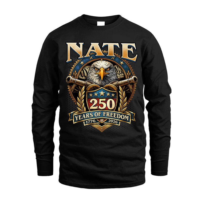 NATE REVOLUTION-250USA-KTT...250 Years Of Freedom 1776-2026