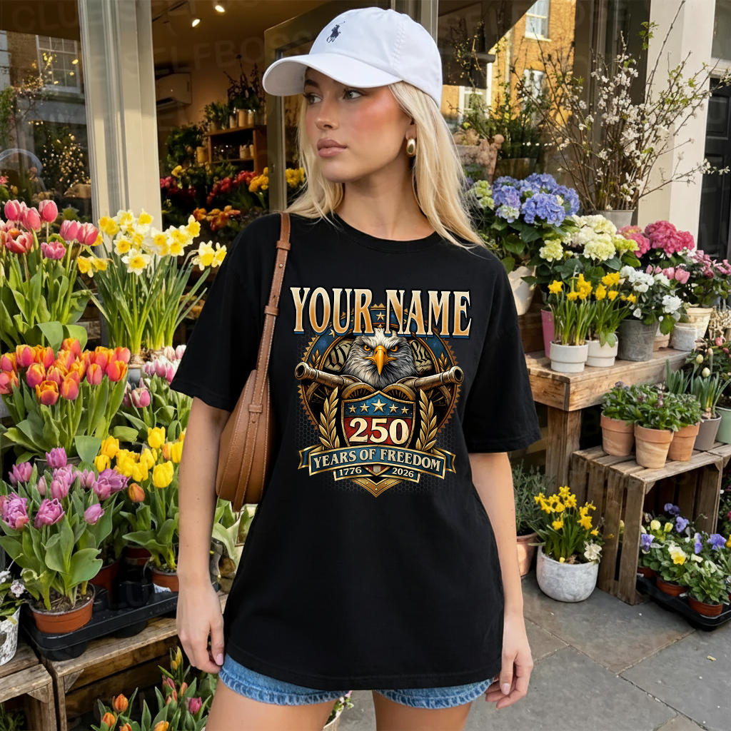 YOUR NAME REVOLUTION-250USA-KTT...250 Years Of Freedom 1776-2026