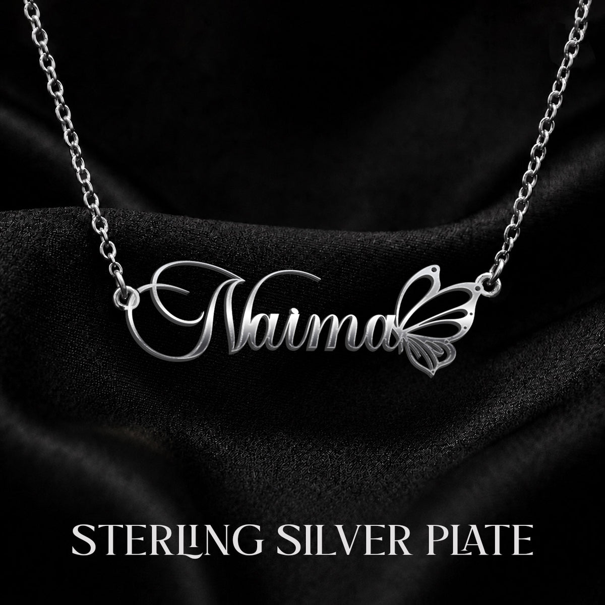 NAIMA T02 Custom Name Necklace, Personalized Name Necklace, Birthday Gift, Christmas Gift for Her