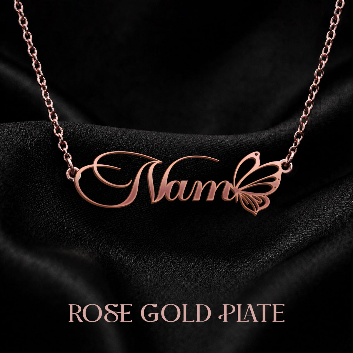 NAM T02 Custom Name Necklace, Personalized Name Necklace, Birthday Gift, Christmas Gift for Her