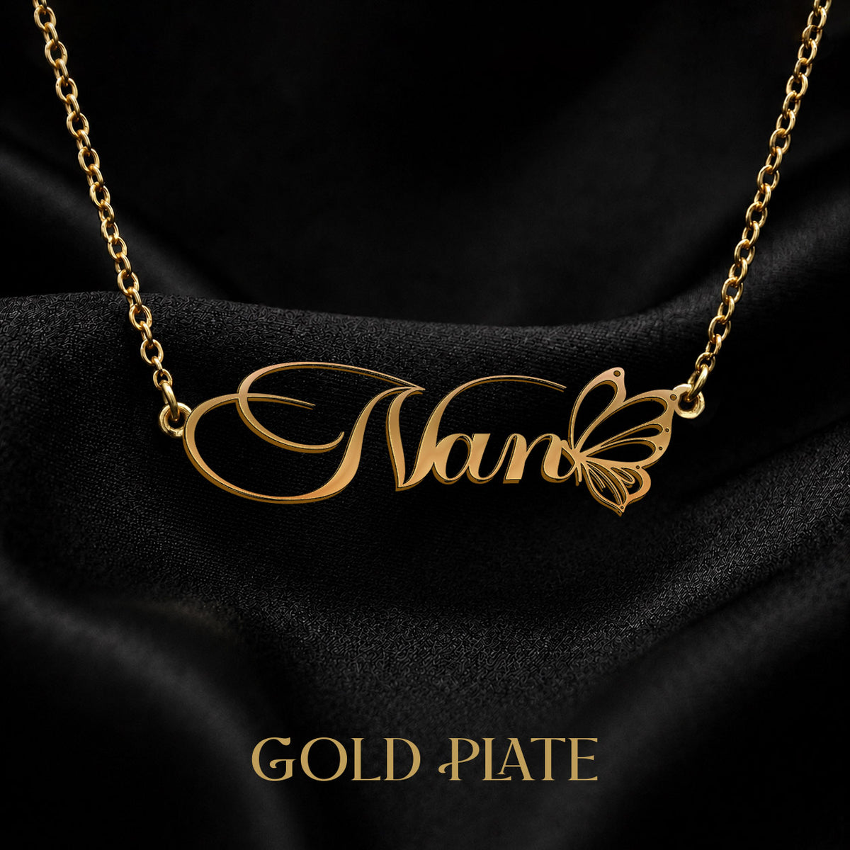 NAN T02 Custom Name Necklace, Personalized Name Necklace, Birthday Gift, Christmas Gift for Her