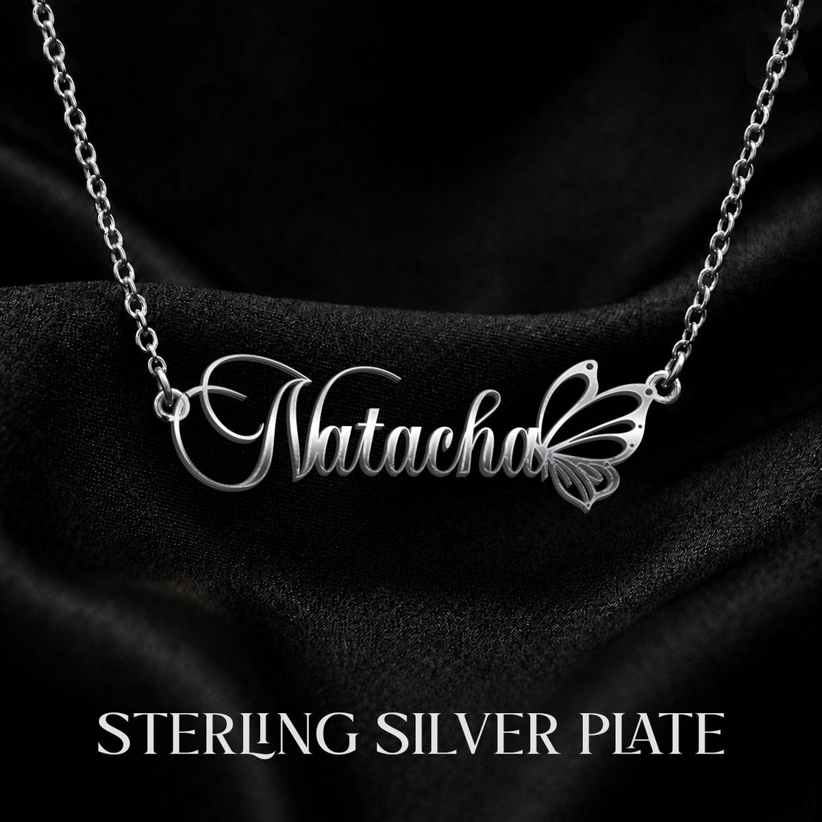 NATACHA T02 Custom Name Necklace, Personalized Name Necklace, Birthday Gift, Christmas Gift for Her
