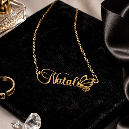 NATALI T02 Custom Name Necklace, Personalized Name Necklace, Birthday Gift, Christmas Gift for Her