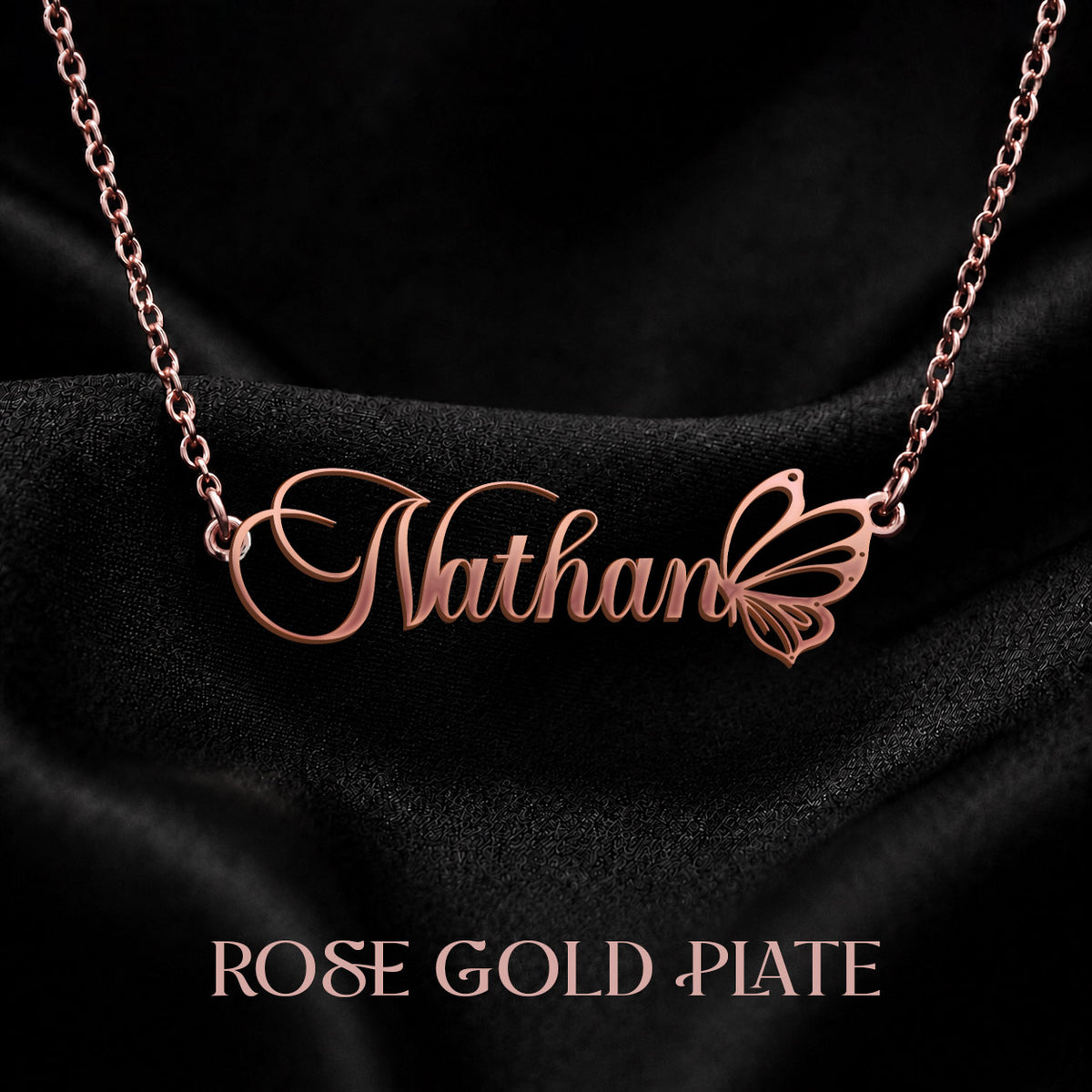 NATHAN T02 Custom Name Necklace, Personalized Name Necklace, Birthday Gift, Christmas Gift for Her
