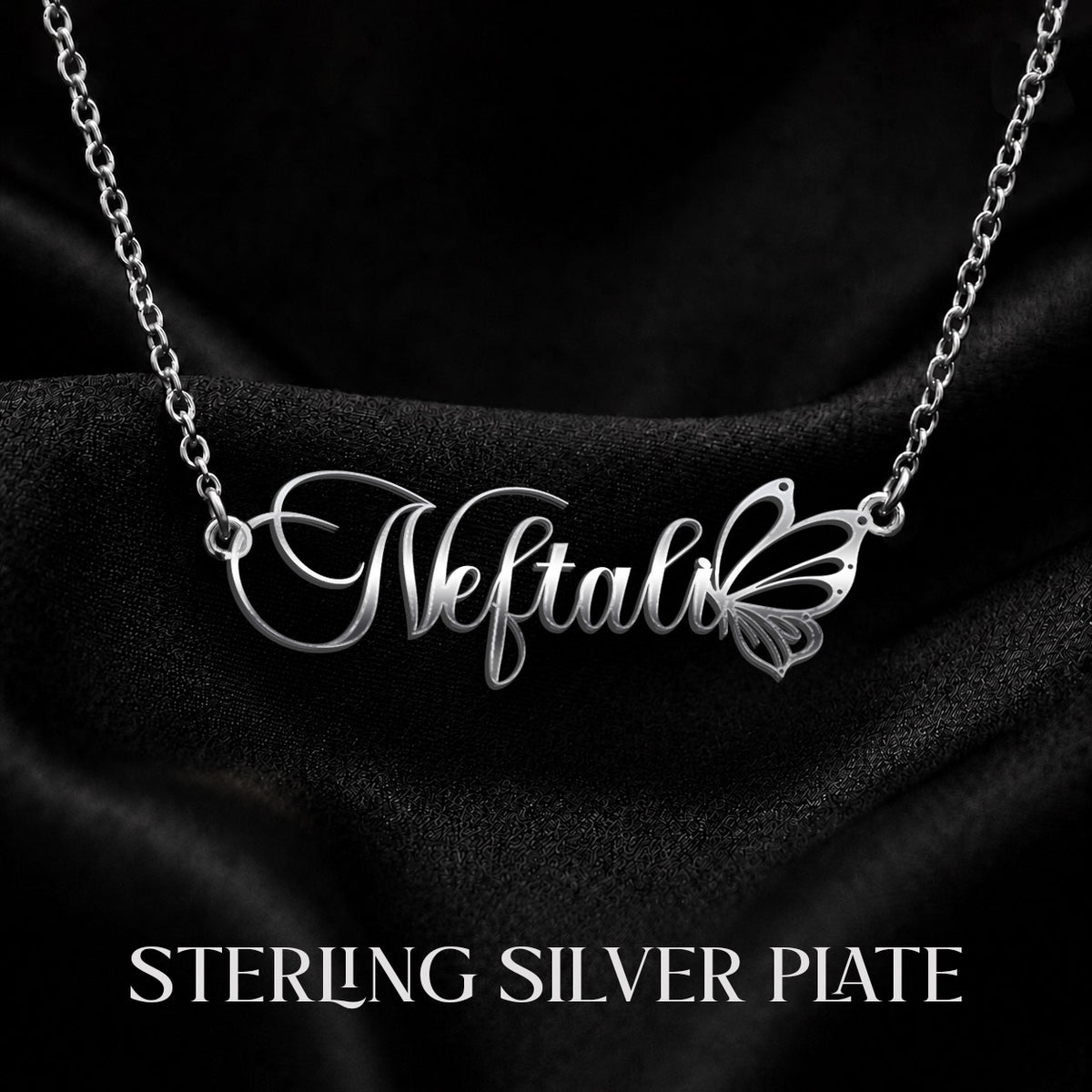 NEFTALI T02 Custom Name Necklace, Personalized Name Necklace, Birthday Gift, Christmas Gift for Her