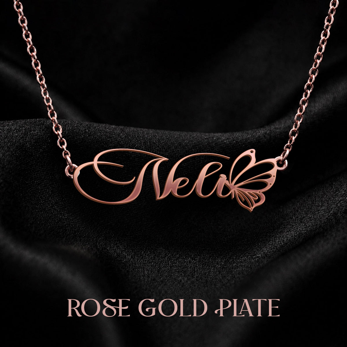 NELI T02 Custom Name Necklace, Personalized Name Necklace, Birthday Gift, Christmas Gift for Her