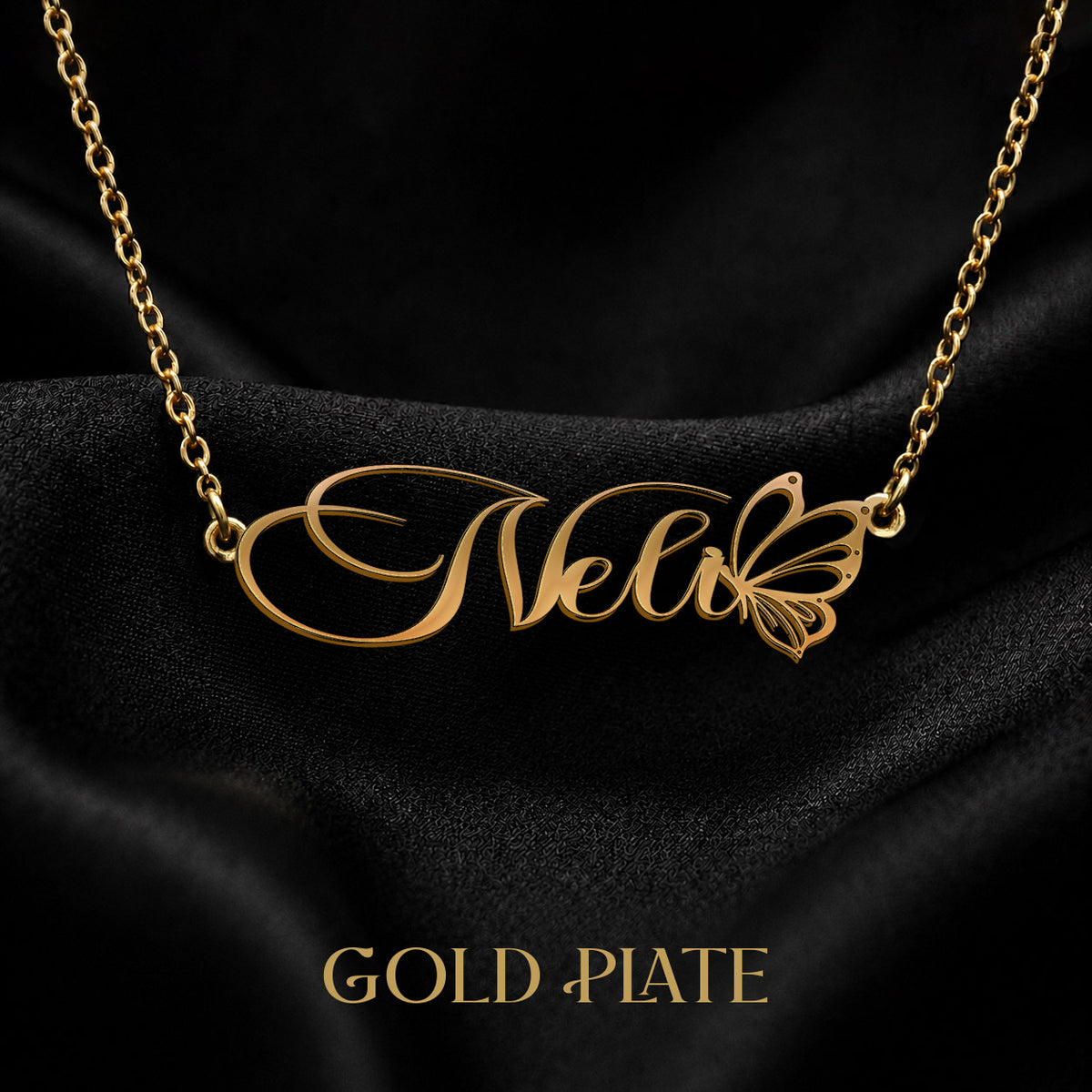 NELI T02 Custom Name Necklace, Personalized Name Necklace, Birthday Gift, Christmas Gift for Her